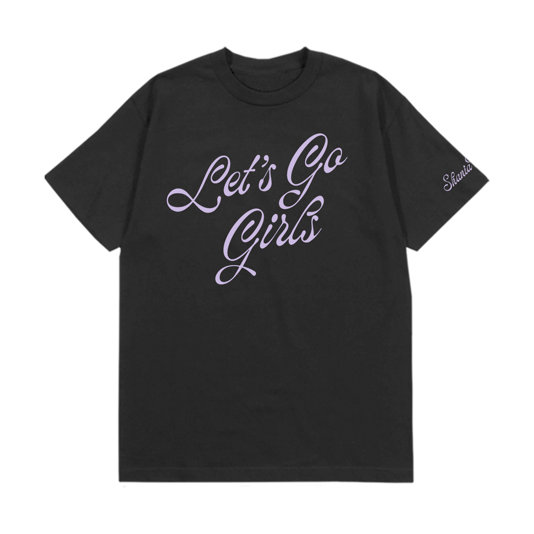 Shania Twain - Let's Go Girls Script  Tee