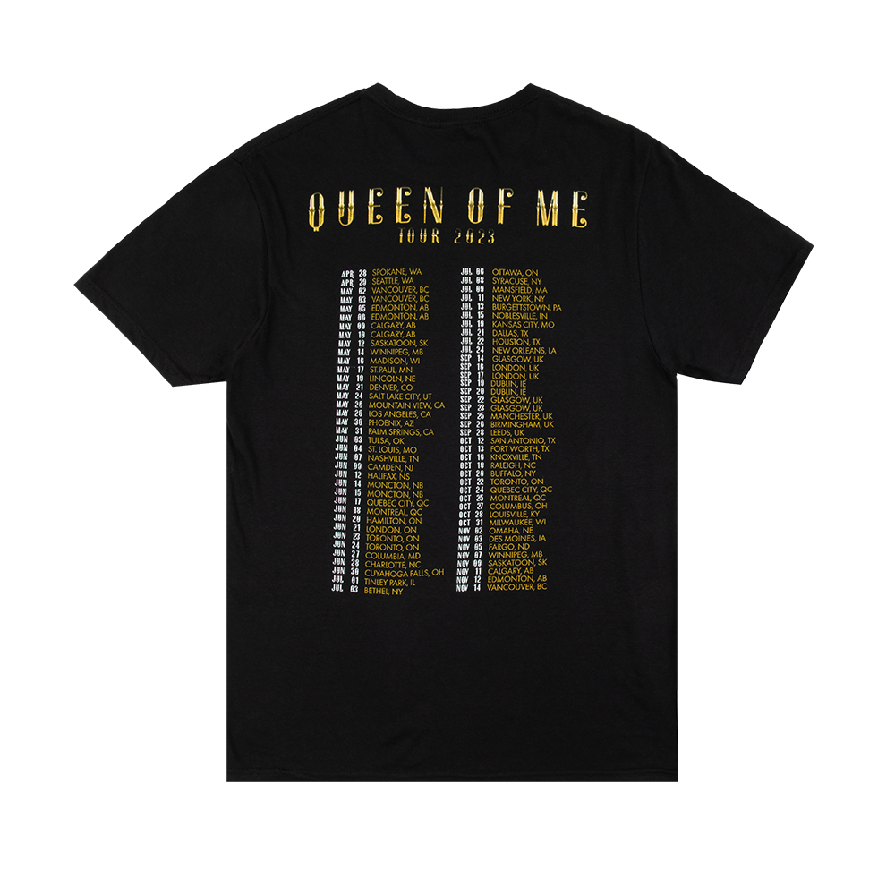Shania Twain - Queen of Me Tour Dateback Tee
