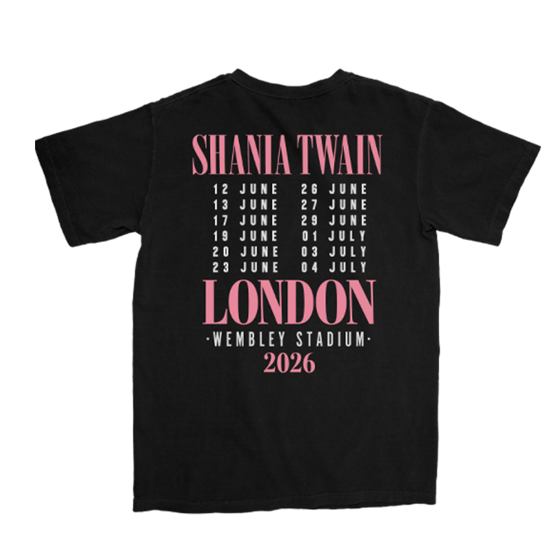 Shania Twain - Wembley Event Tee