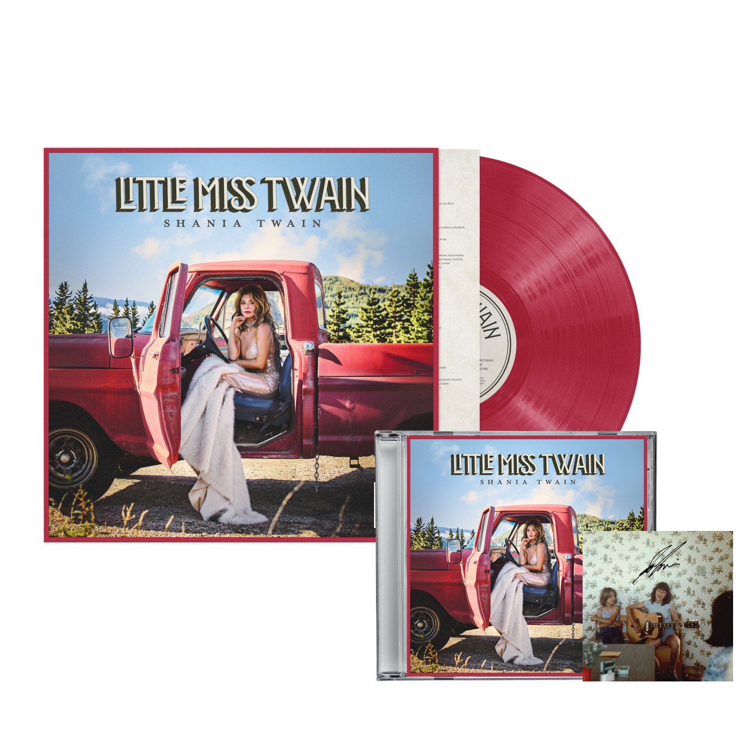 Little Miss Twain (Rosie Red Vinyl, CD + Signed Insert)