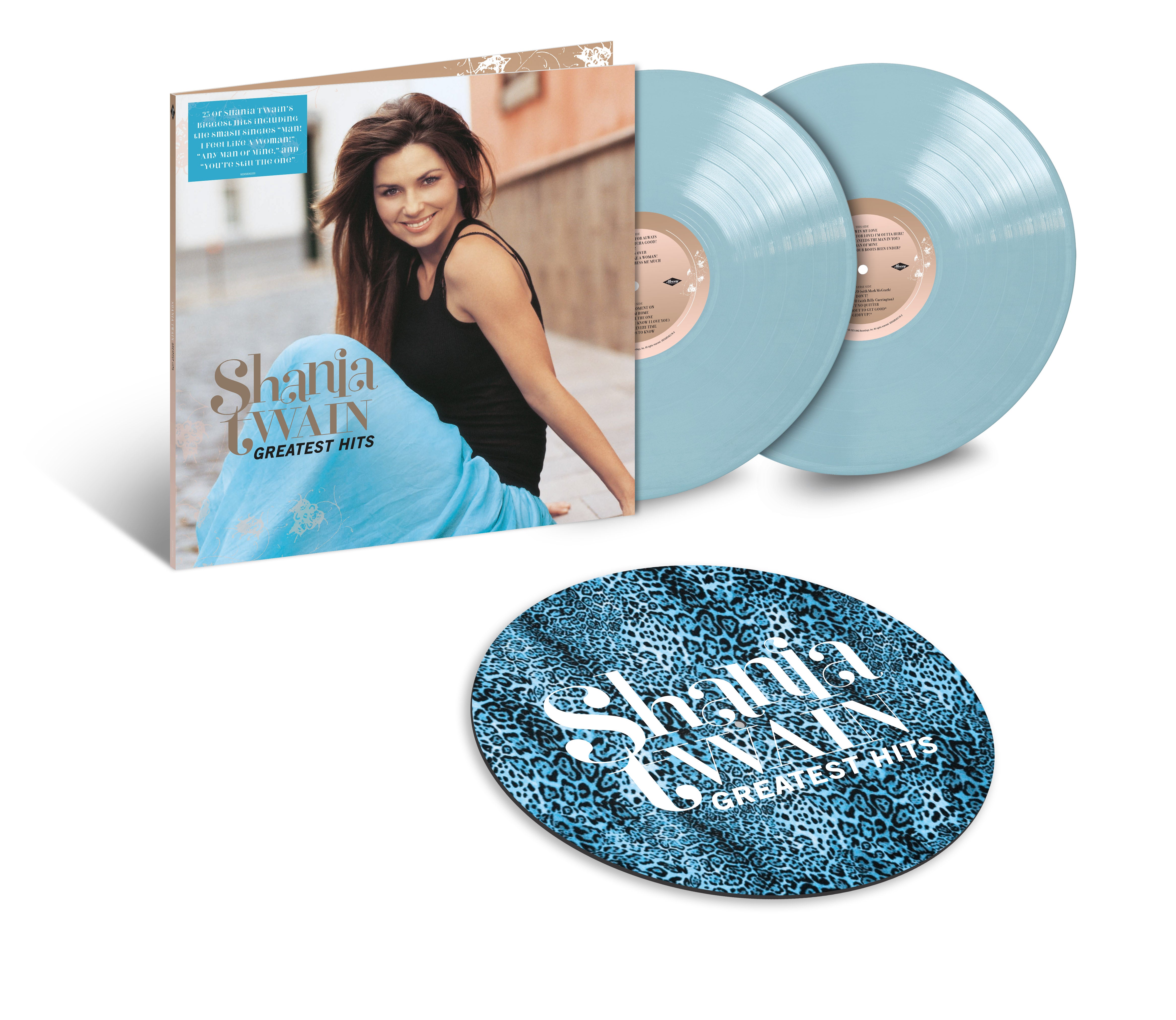 Shania Twain - Greatest Hits: Exclusive Colour 2LP + Slipmat